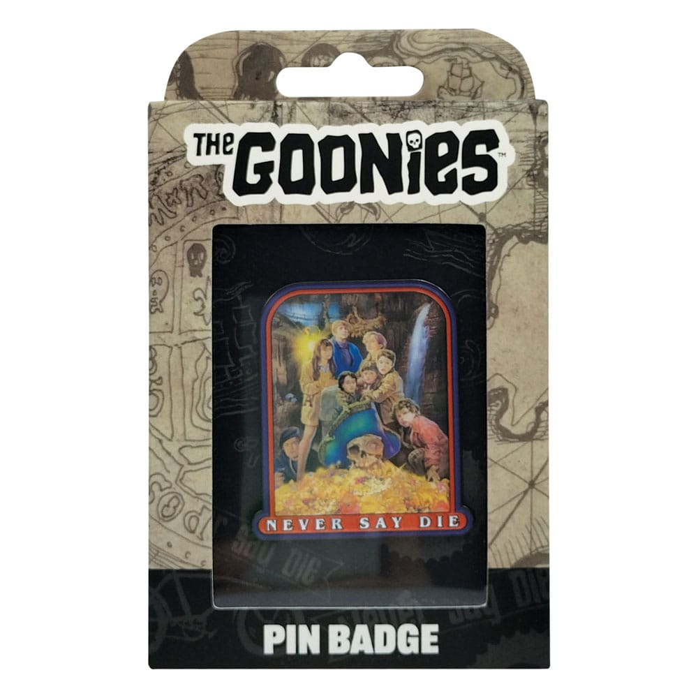 Les Goonies pin 40th Anniversary Never Say Die
