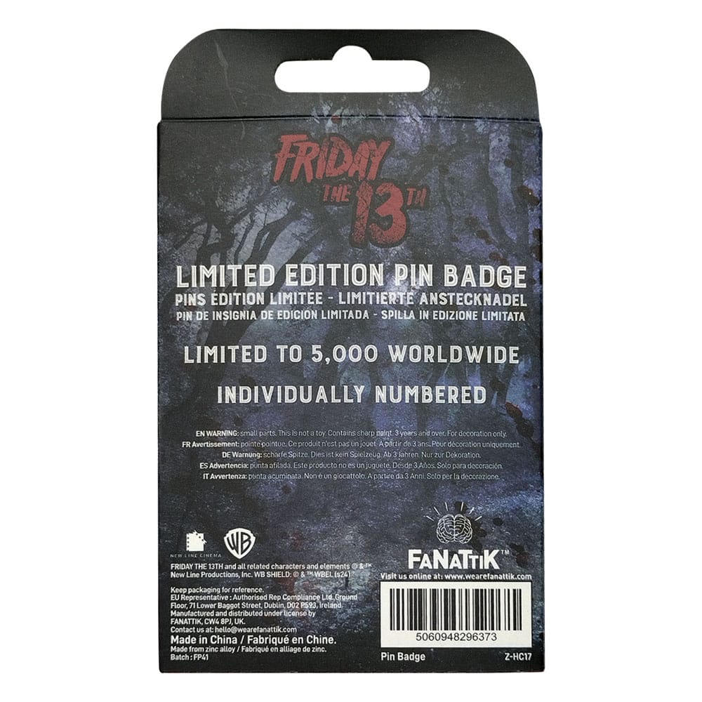 Vendredi 13 pack 2 pins