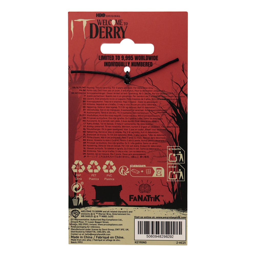Ça porte-clés Welcome to Derry The Losers Limited Edition