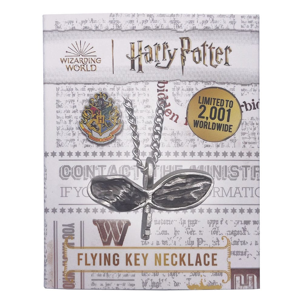 Harry Potter pendentif et collier Flying Key