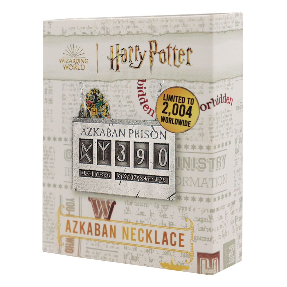 Harry Potter pendentif et collier Azkaban