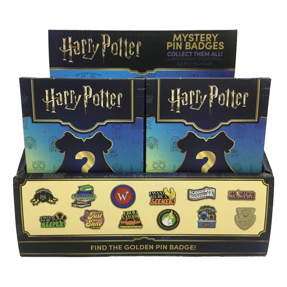 Harry Potter présentoir Pin's Mystery Pin Badge (12)