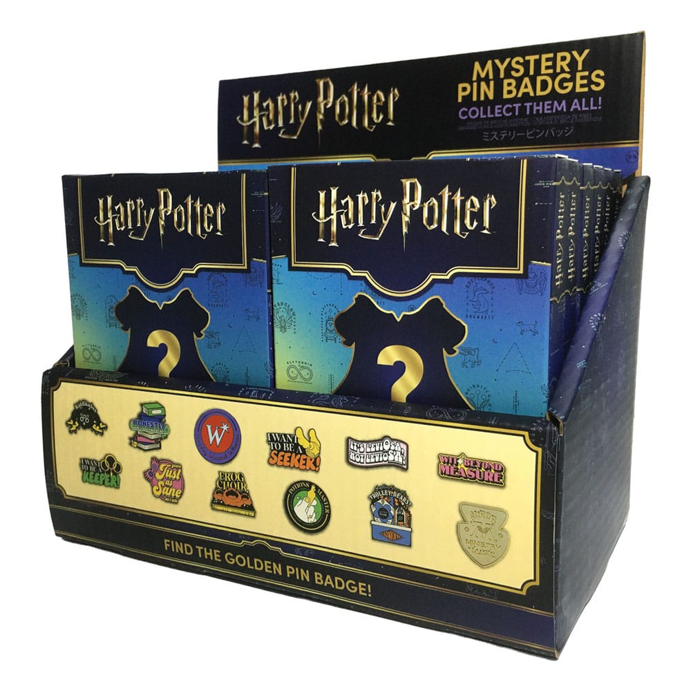 Harry Potter présentoir Pin's Mystery Pin Badge (12)