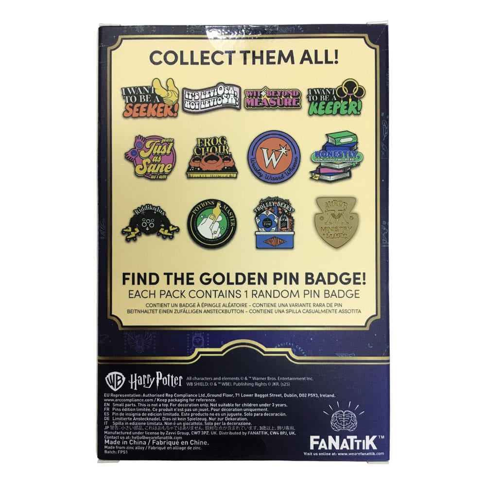 Harry Potter présentoir Pin's Mystery Pin Badge (12)