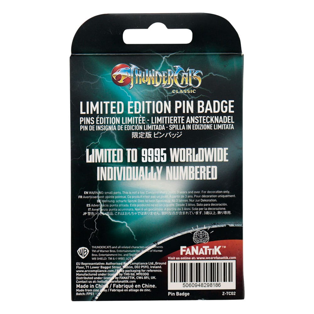 Cosmocats pin Mumm-Ra Limited Edition