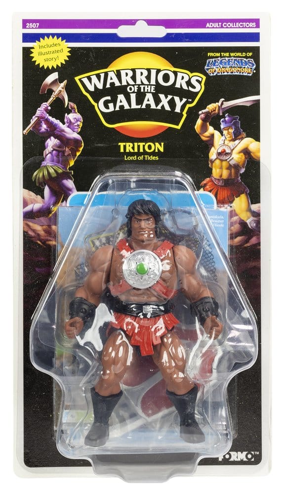 Legends of Dragonore: Warriors of the Galaxy Wave 3 figurine Triton 14 cm