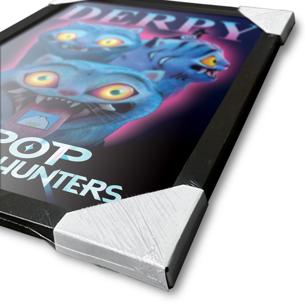 KPop Demon Hunters poster encadré Collector Print Derpy