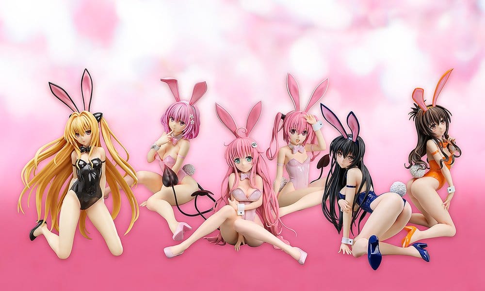 To Love-Ru Darkness figurine PVC 1/4 Lala Satalin Deviluke: Bare Leg Bunny Ver. 280mm