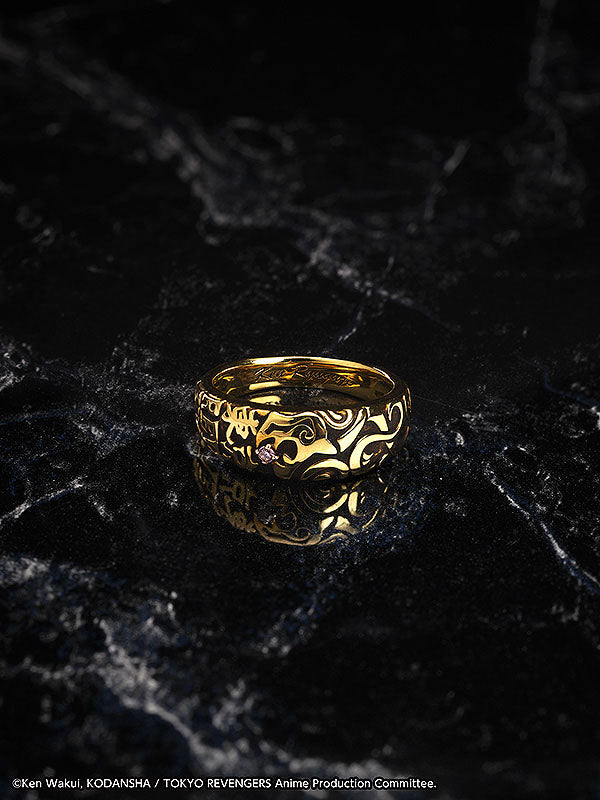 Tokyo Revengers set statuette PVC et bague 1/8 Ken Ryuguji 30 cm - taille de bague 13