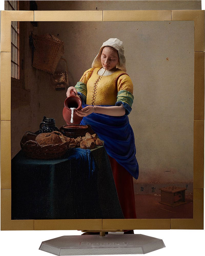 The Table Museum figurine Figma The Milkmaid by Vermeer 14 cm