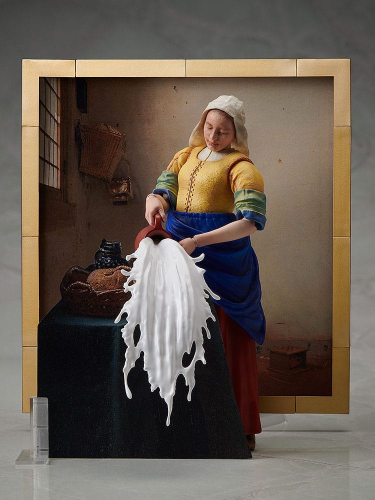 The Table Museum figurine Figma The Milkmaid by Vermeer 14 cm