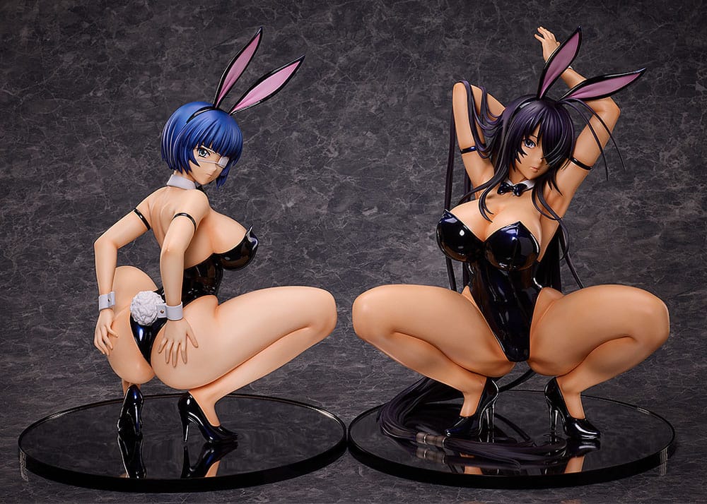 Ikki Tousen Extravaganza Epoch statuette 1/4 Kanu Unchou: Bare Leg Bunny Ver. 2nd 32 cm