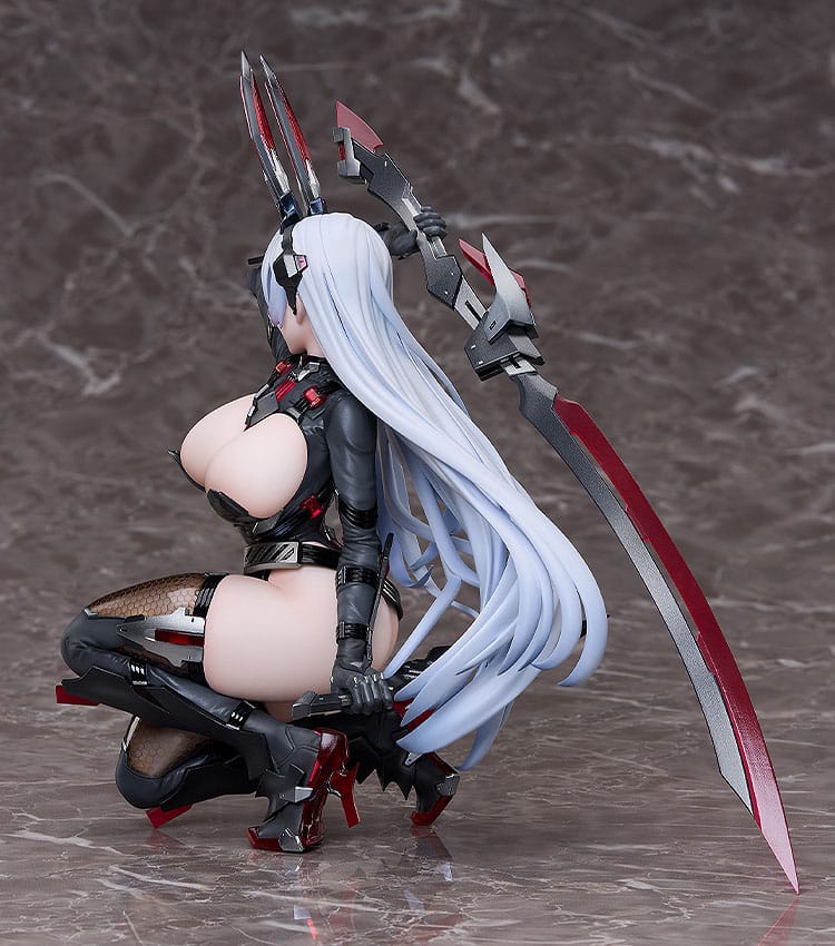 Original Character statuette PVC 1/6 Samurai Bunny Botan Designed by saitom 23 cm