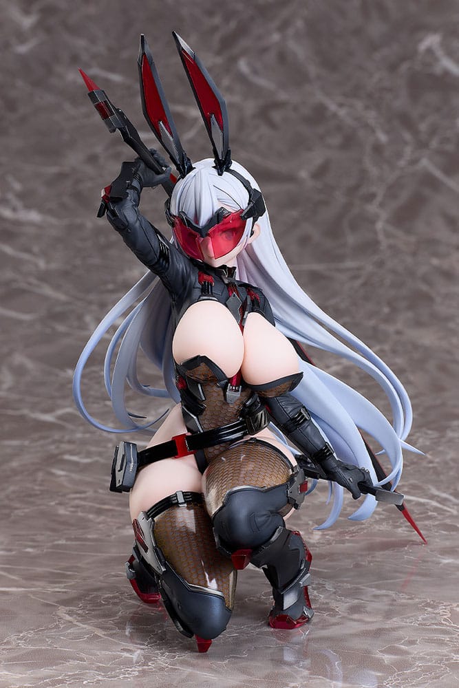 Original Character statuette PVC 1/6 Samurai Bunny Botan Designed by saitom 23 cm