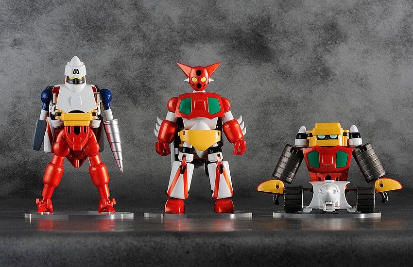 Getter Robo set 3 figurines Dynamic Change Getter Robo 12 cm