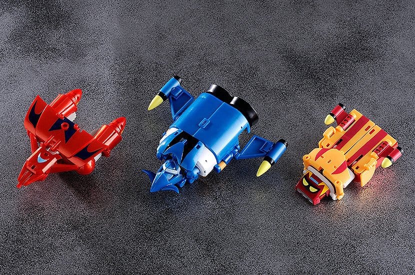 Getter Robo G set 3 figurines Dynamic Change Getter Robo G 13 cm
