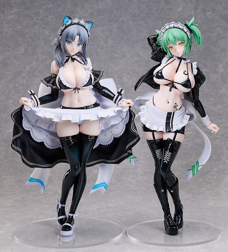 Shinobi Master Senran Kagura: New Link figurine PVC 1/4 Yumi: Bondage Maid Ver. 40 cm