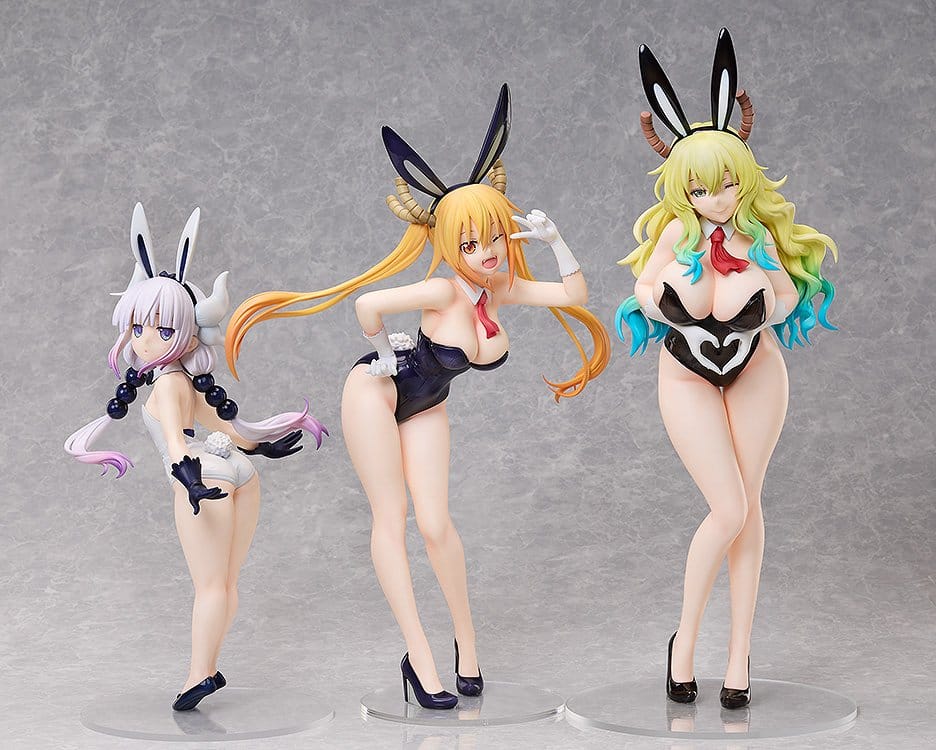 Miss Kobayashi's Dragon Maid statuette PVC 1/4 Lucoa: Bare Leg Bunny Ver. 48 cm