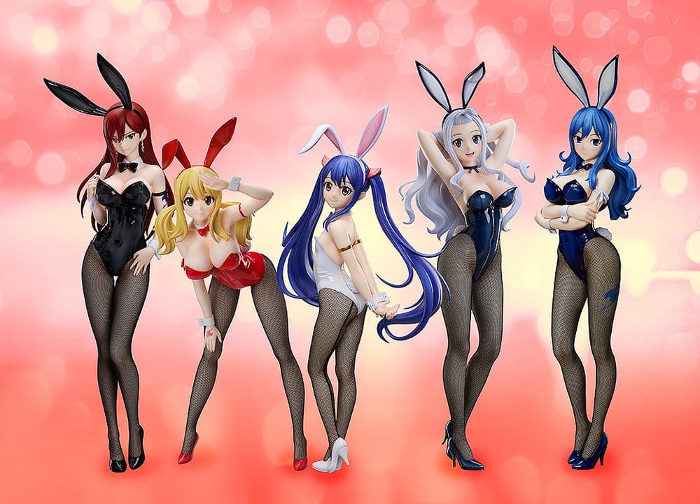 Fairy Tail figurine PVC 1/4 Mirajane Strauss Bunny Ver. 47 cm