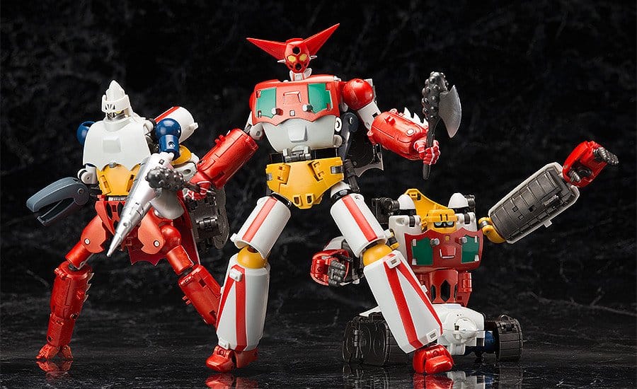 Getter Robo Dynamic Change R figurines Set (re-run)
