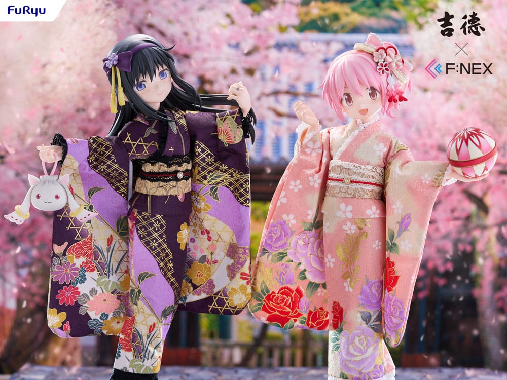 Puella Magi Madoka Magica F:NEX statuette PVC 1/4 Rebellion Homura Akemi Japanese Doll 45 cm