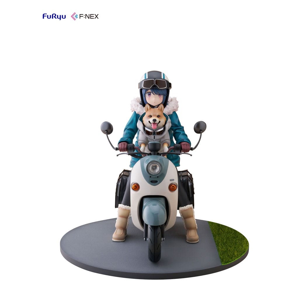 Laid Back Camp F:NEX statuette PVC 1/7 Rin Shima 20 cm