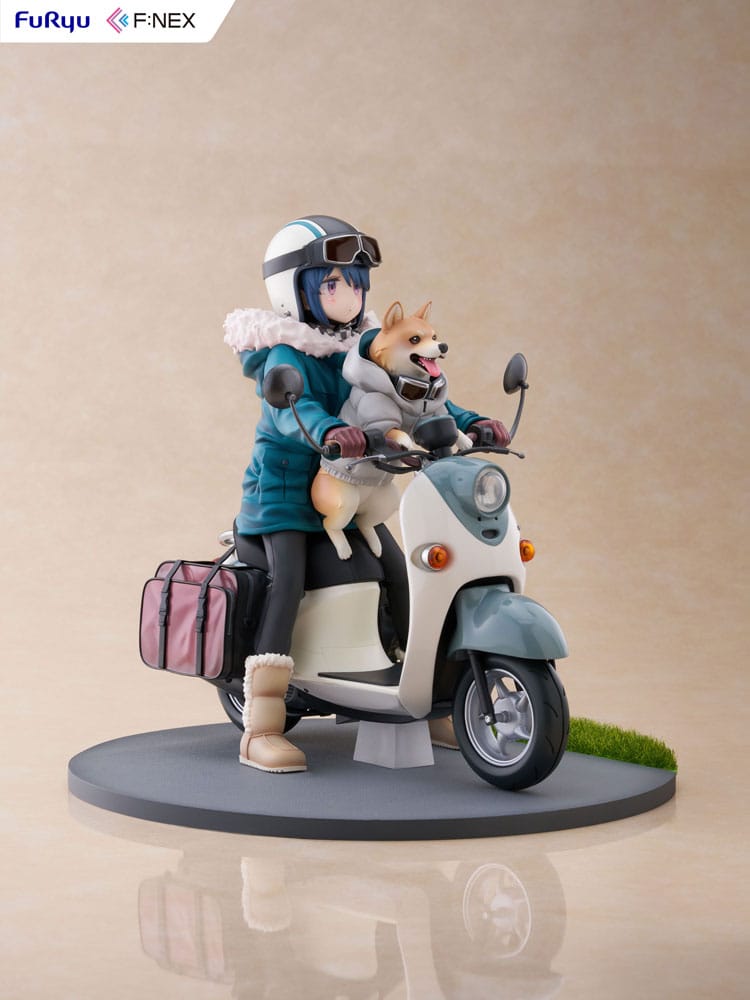 Laid Back Camp F:NEX statuette PVC 1/7 Rin Shima 20 cm