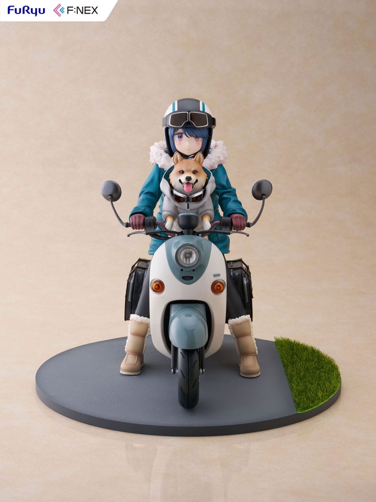 Laid Back Camp F:NEX statuette PVC 1/7 Rin Shima 20 cm