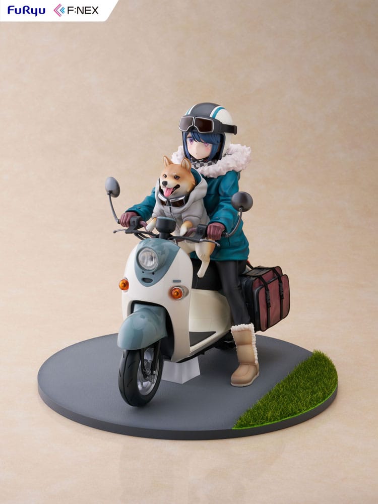 Laid Back Camp F:NEX statuette PVC 1/7 Rin Shima 20 cm