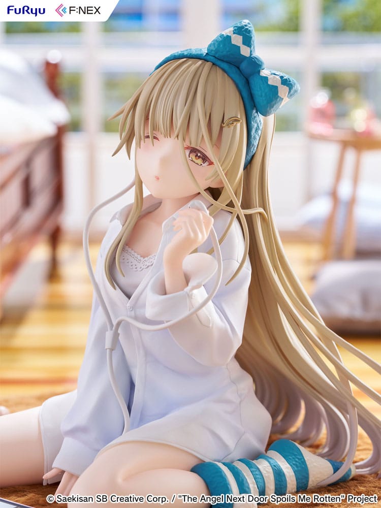 The Angel Next Door Spoils Me Rotten F:Nex statuette PVC 1/7 Mahiru Shiina Relax Ver. 14 cm