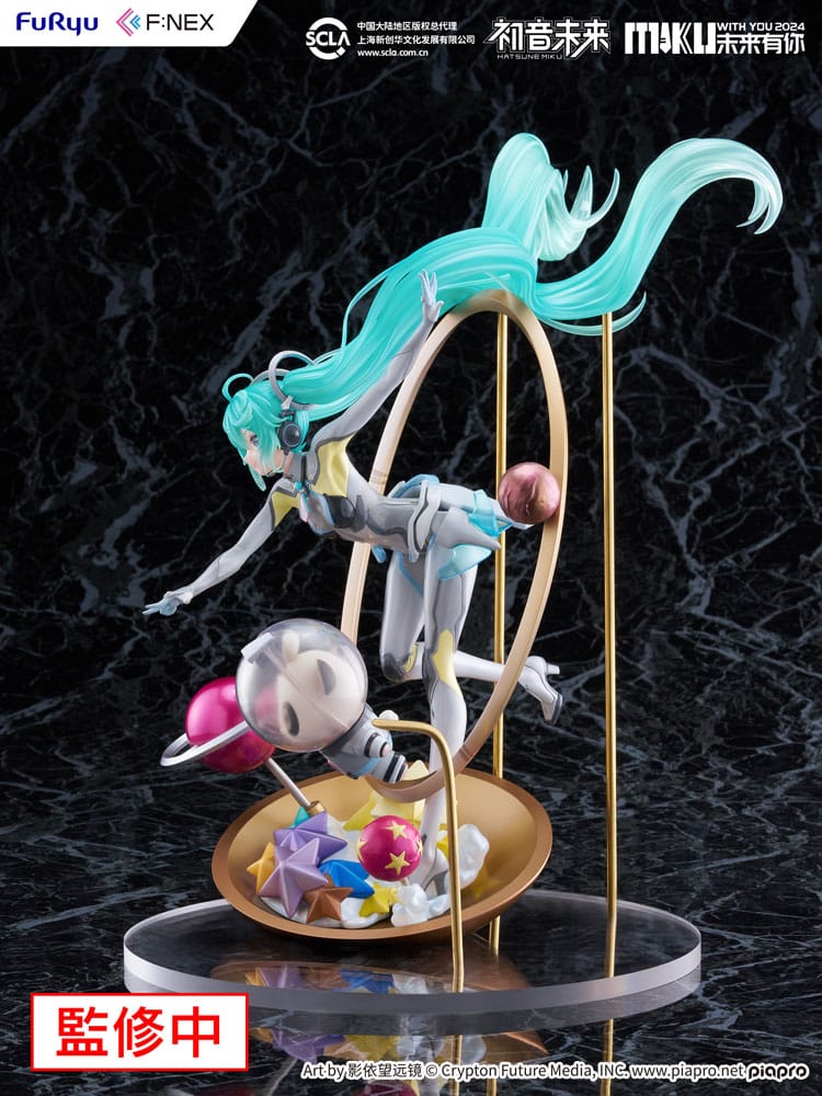 Hatsune Miku F:NEX statuette PVC 1/7 Miku with You 2024 Ver. 29 cm