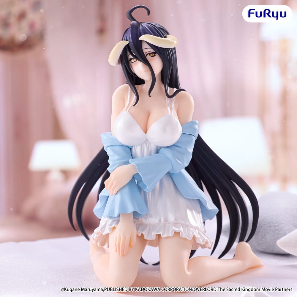 Overlord figurine PVC Noodle Stopper Albedo Loungewear Pearl White Ver. 12 cm