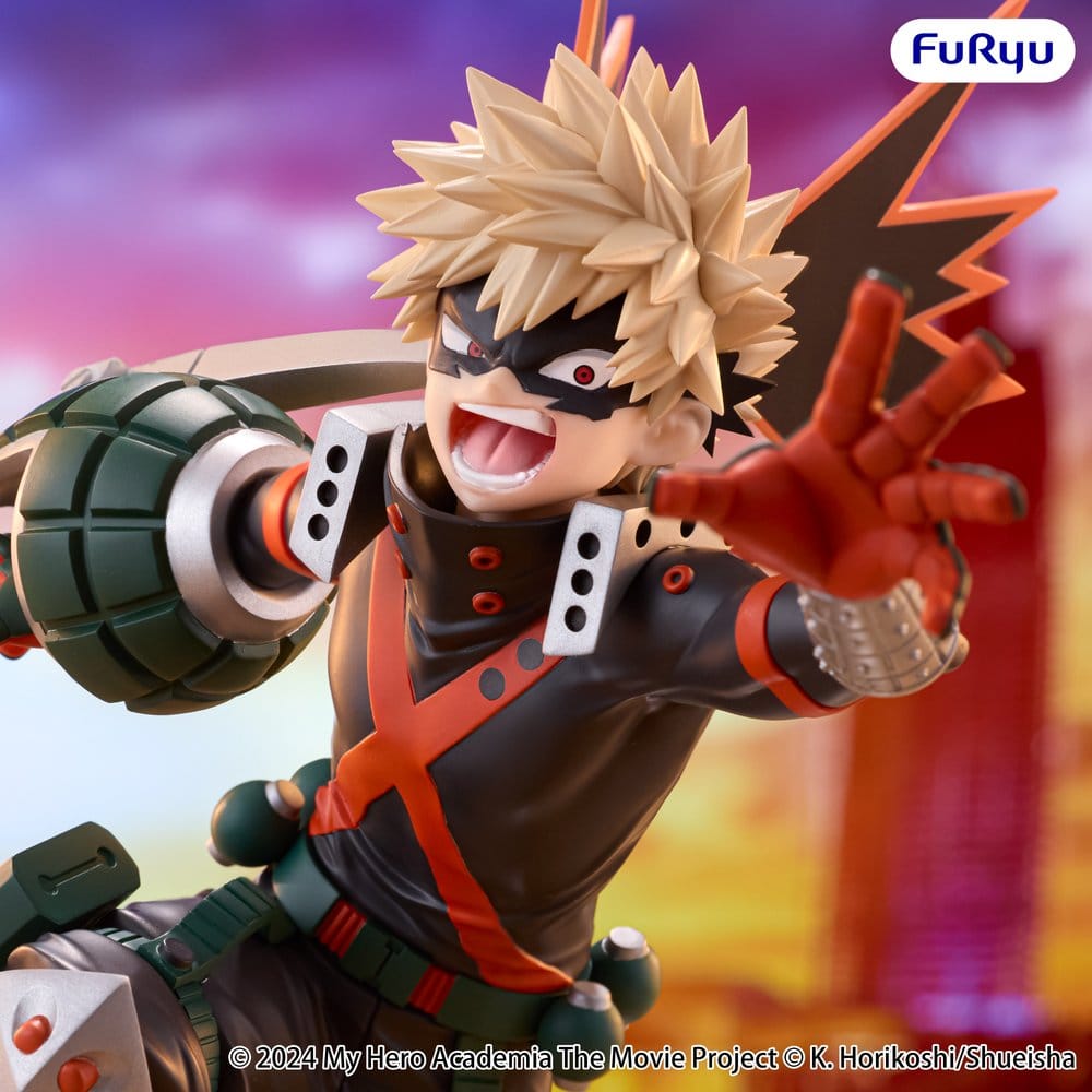 My Hero Academia: You're Next figurine PVC Muchute Katsuki Bakugo 25 cm