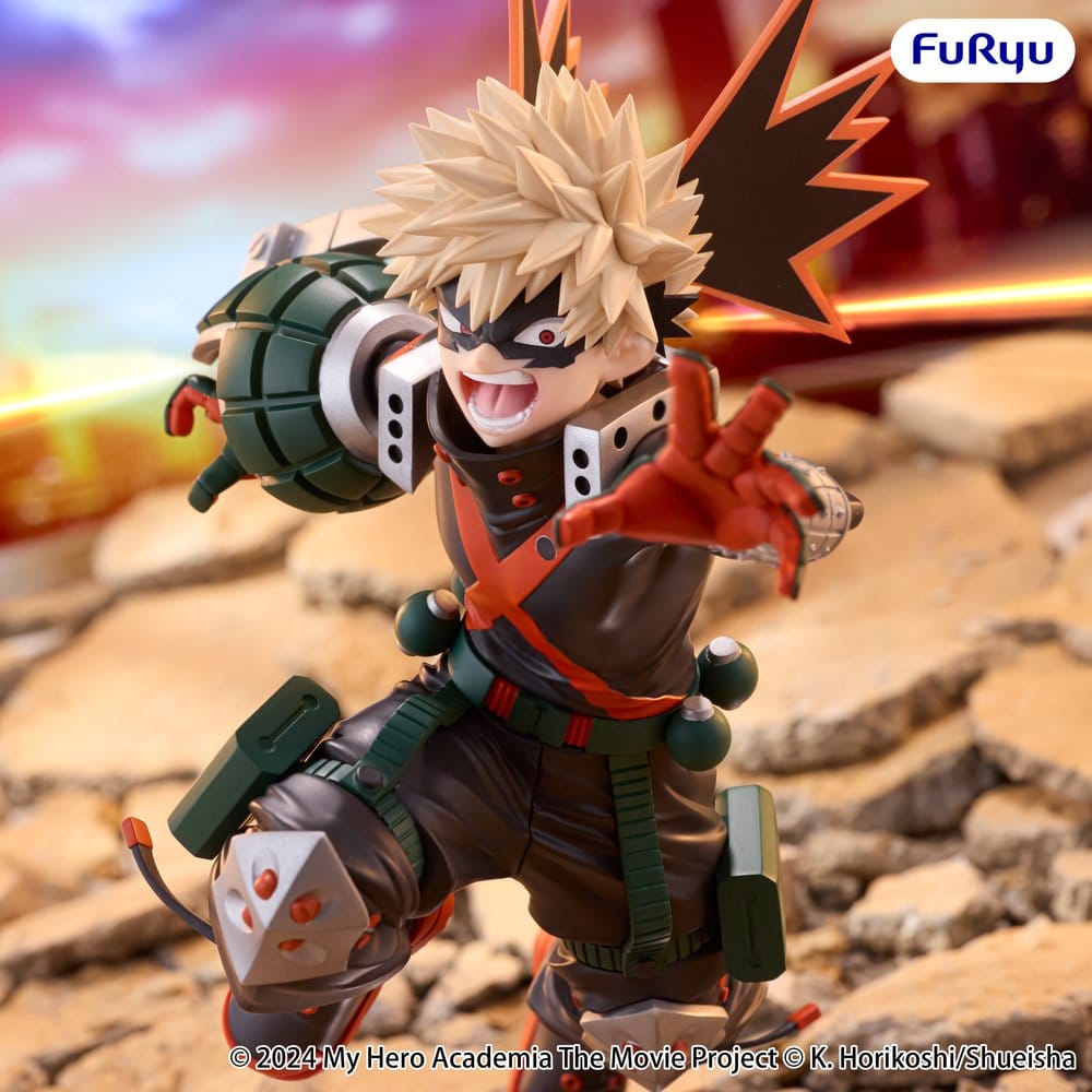 My Hero Academia: You're Next figurine PVC Muchute Katsuki Bakugo 25 cm