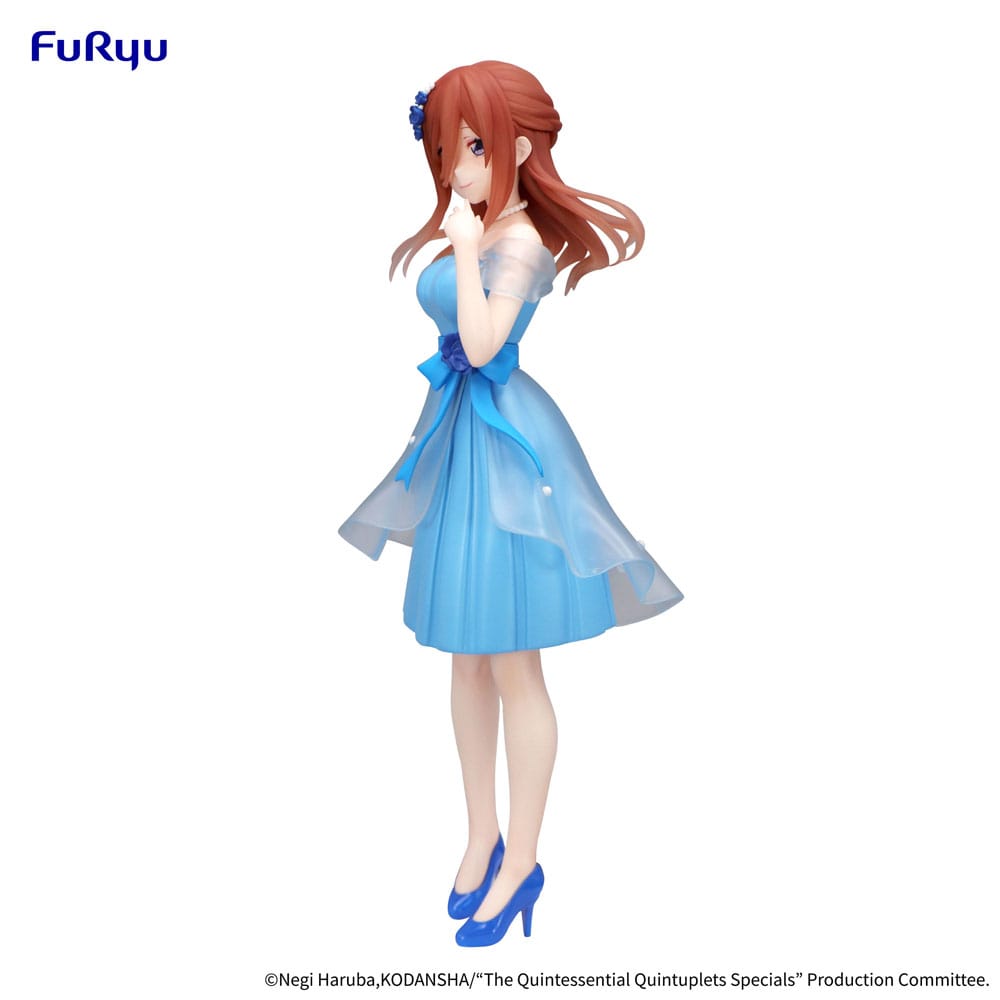 The Quintessential Quintuplets statuette PVC Trio-Try-iT Nakano Miku Pastel Dress Ver. 21 cm