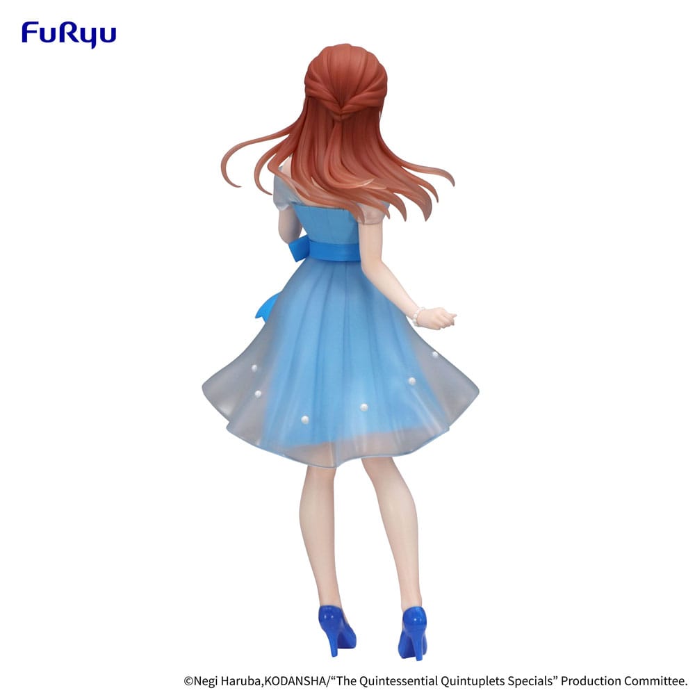 The Quintessential Quintuplets statuette PVC Trio-Try-iT Nakano Miku Pastel Dress Ver. 21 cm