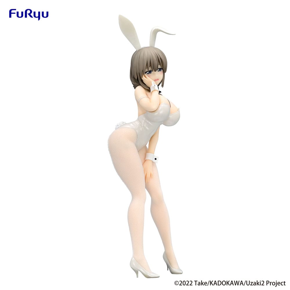 Uzaki-chan Wants to Hang Out! statuette PVC BiCute Bunnies Tsuki Uzaki White Pearl Ver. 29 cm