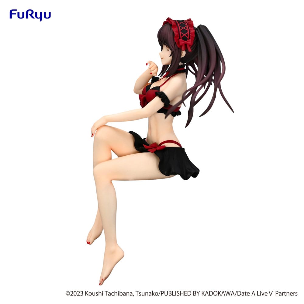 Date A Live statuette PVC Noodle Stopper Kurumi Tokisaki Swimsuit Ver. 15 cm