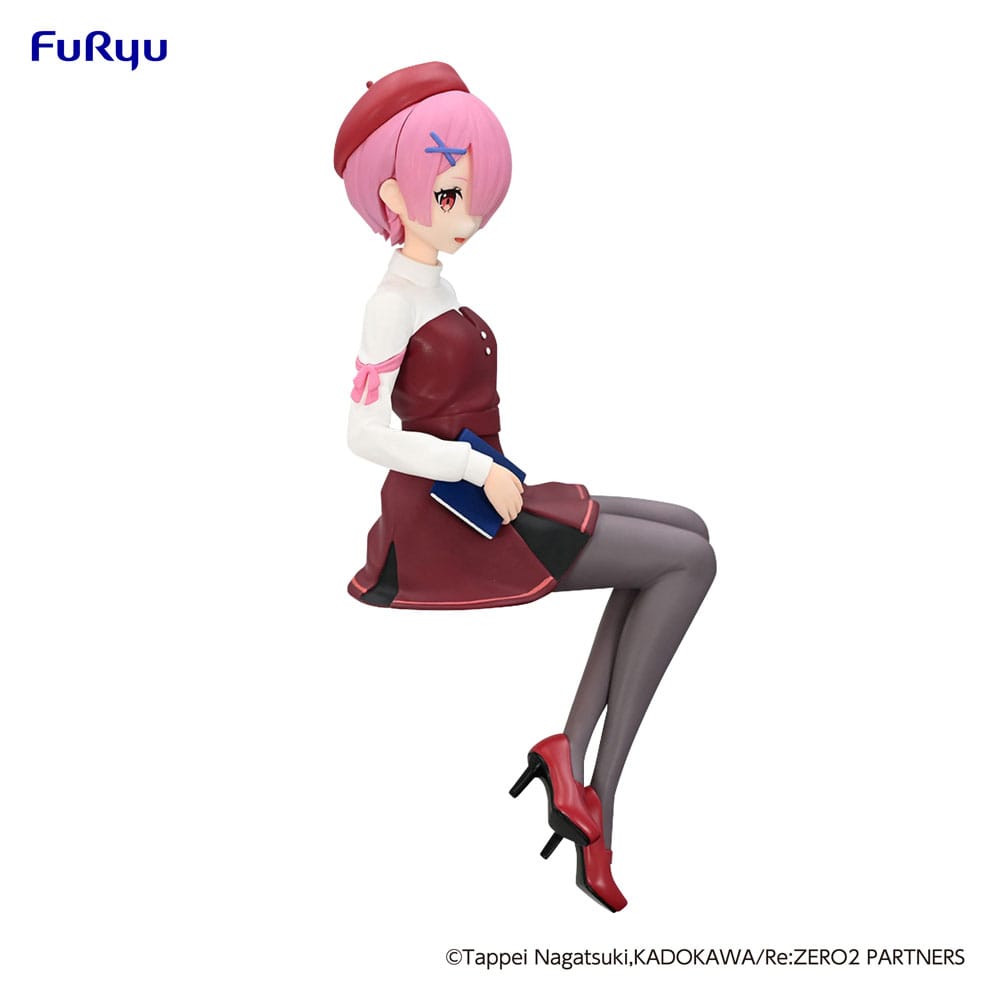 Re:Zero Starting Life in Another World statuette PVC Noodle Stopper Ram Book Girl Ver. 14 cm