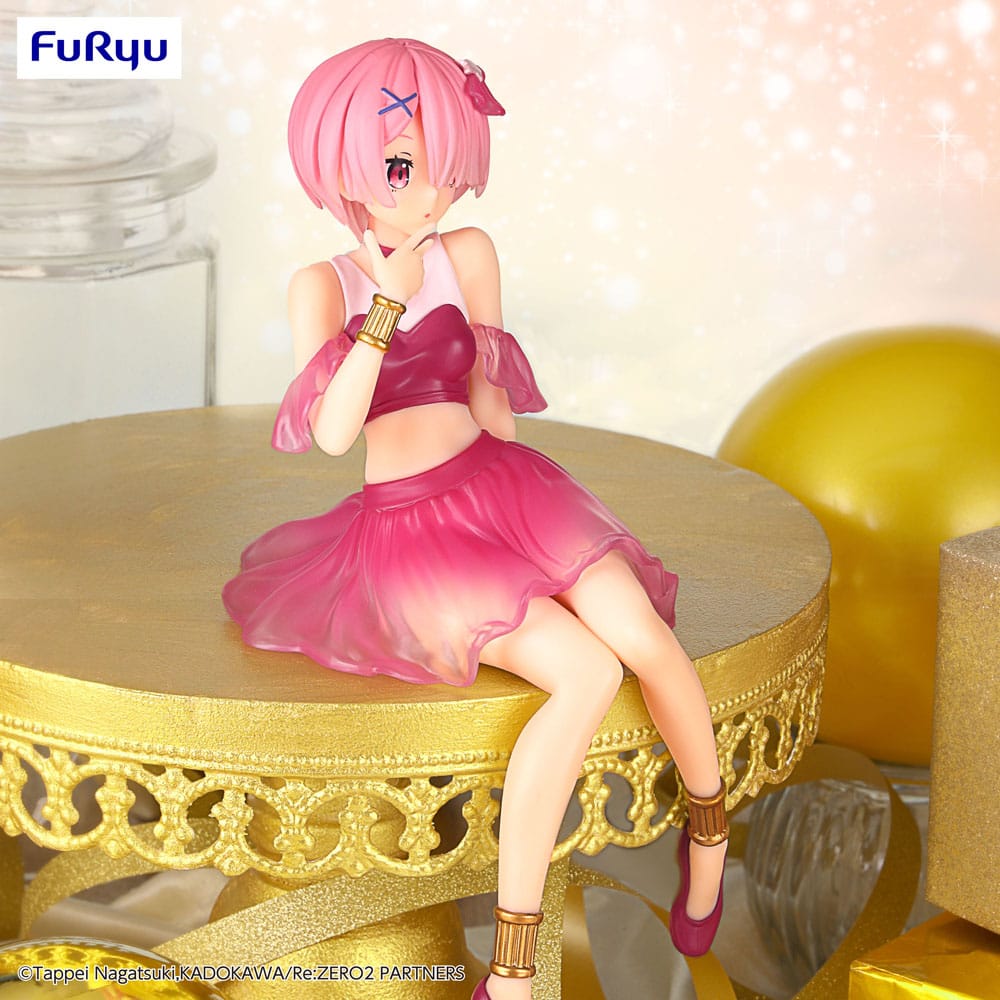 Re:Zero Starting Life in Another World statuette PVC Noodle Stopper Ram Twinkle Party Another Color Ver. 14 cm
