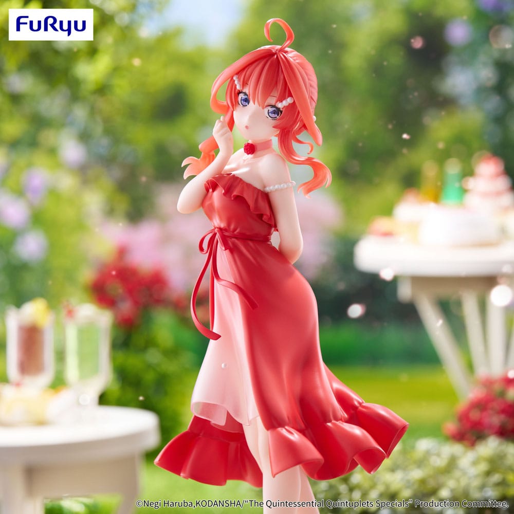 The Quintessential Quintuplets Specials statuette PVC Trio-Try-iT Itsuki Nakano Pastel Dress Ver. 22 cm