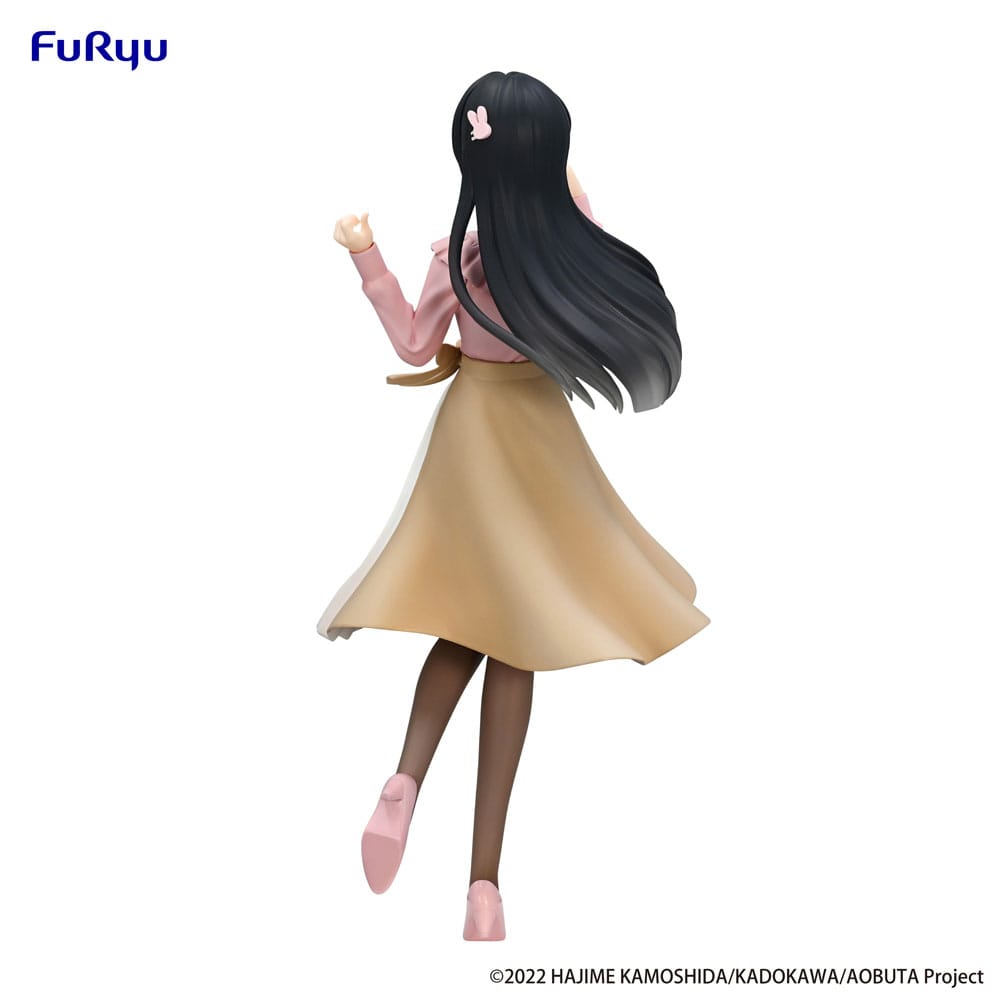 Rascal Does Not Dream of Bunny Girl Senpai Trio-Try-iT statuette PVC Mai Sakurajima Spring Outfit Ver. 21 cm