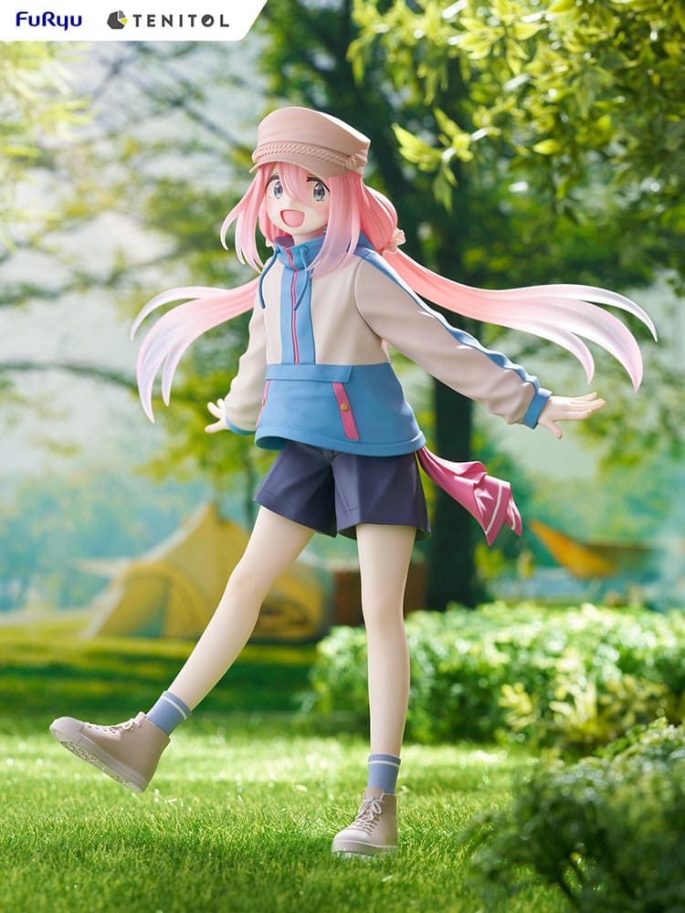 Laid-Back Camp statuette PVC Tenitol Nadeshiko Kagamihara 22 cm