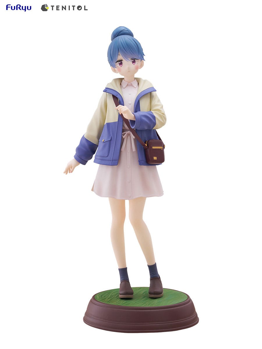 Laid-Back Camp statuette PVC Tenitol Rin Shima 23 cm