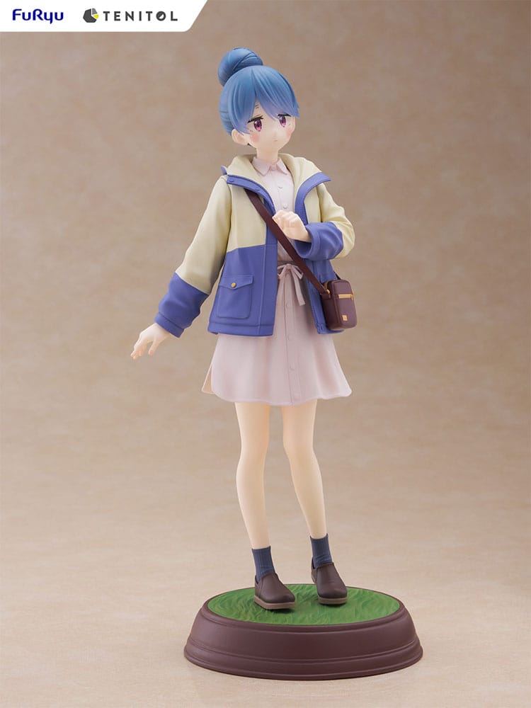 Laid-Back Camp statuette PVC Tenitol Rin Shima 23 cm
