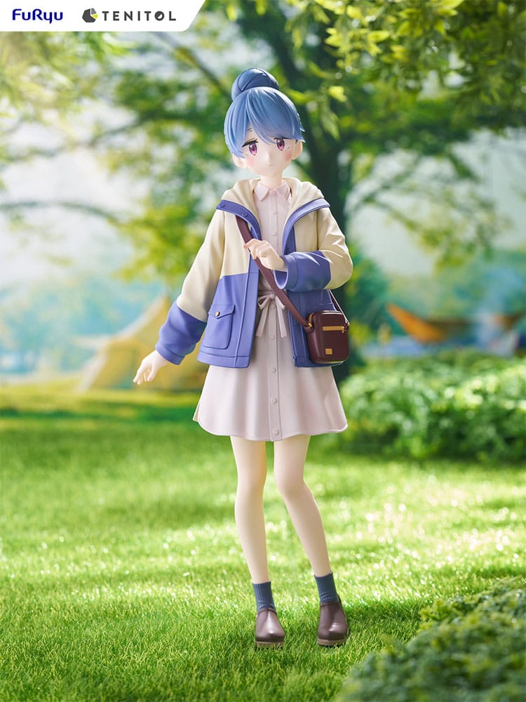 Laid-Back Camp statuette PVC Tenitol Rin Shima 23 cm