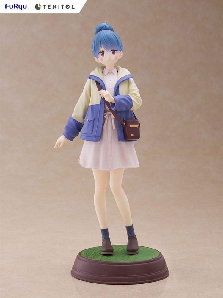 Laid-Back Camp statuette PVC Tenitol Rin Shima 23 cm