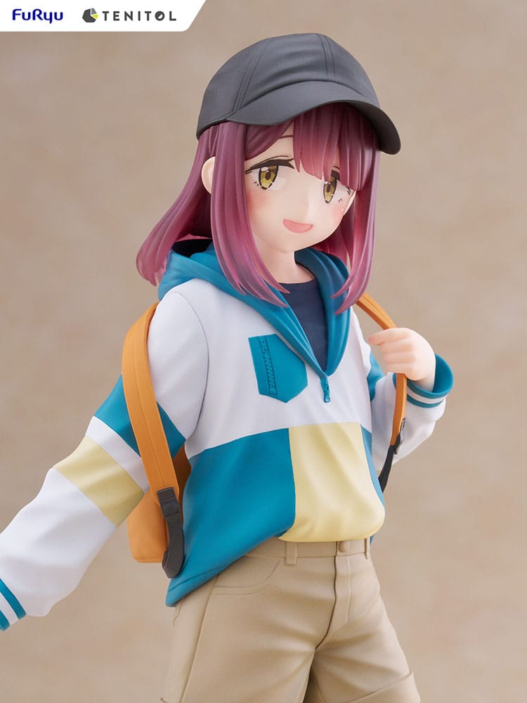 Laid-Back Camp statuette PVC Tenitol Ayano Toki 23 cm