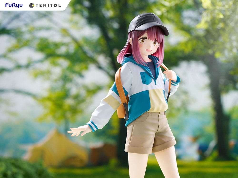 Laid-Back Camp statuette PVC Tenitol Ayano Toki 23 cm