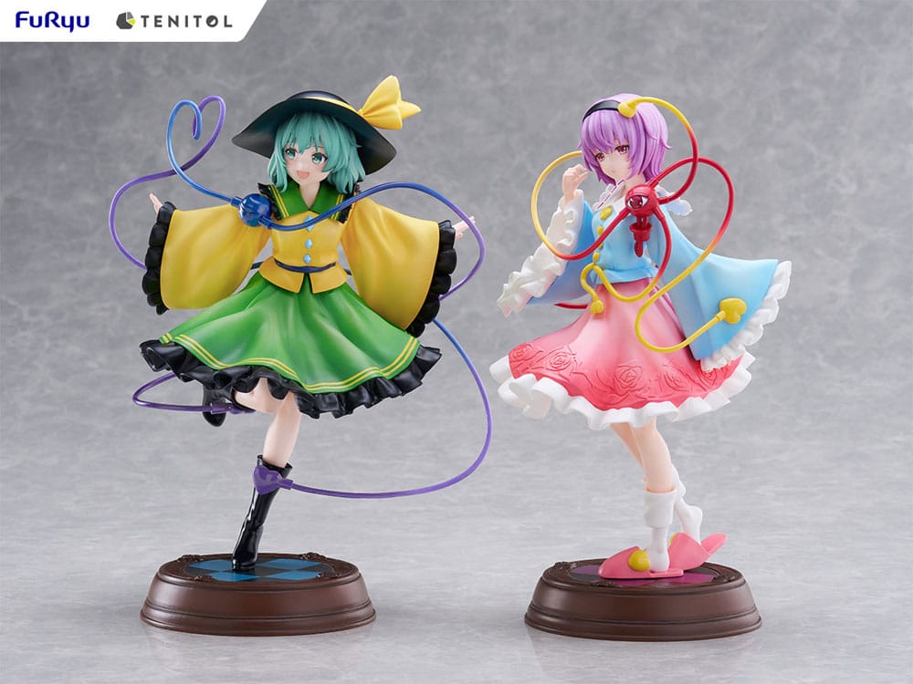 Touhou Project statuette PVC Tenitol Koishi Komeiji & Satori Komeiji 22 cm